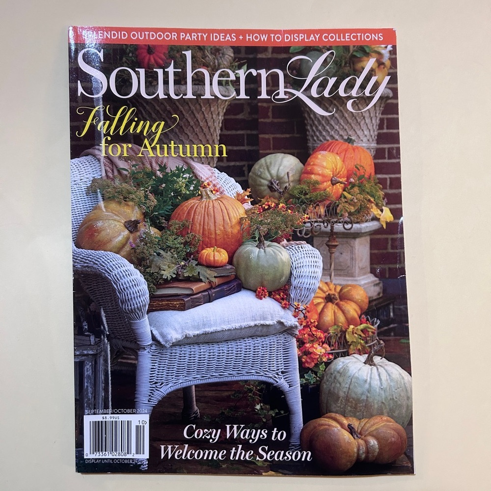Southern Lady Magazine September/October 2024 Falling for Autumn